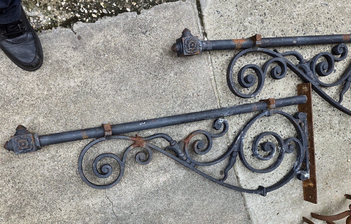 A pair of French Wall Brackets